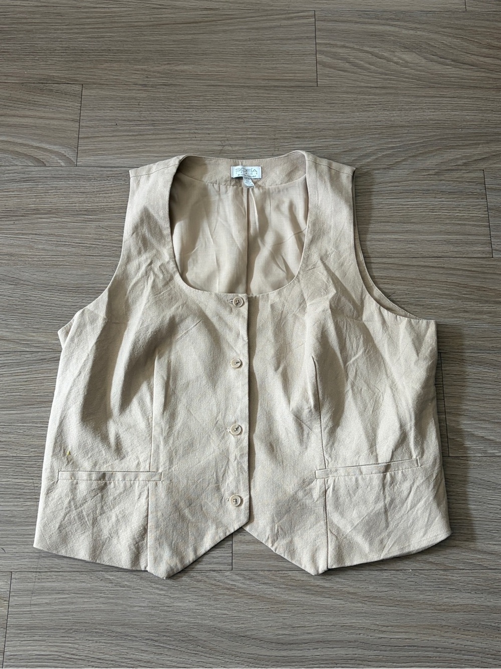 sofia by sofia vergara Linen Vest